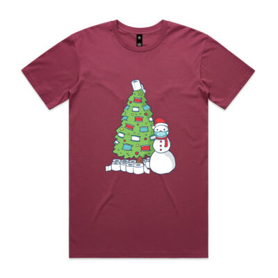 Dump the coal Santa, we need toilet paper - Mens Staple T shirt Thumbnail