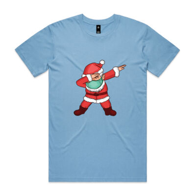 Perhaps Dabbing will eliminate COVID this Christmas - Mens Staple T shirt Thumbnail