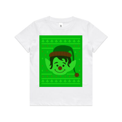 Christmas elf - Kids Youth T shirt Thumbnail