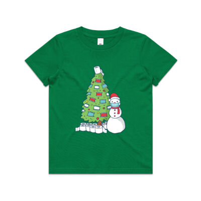 Dump the coal Santa, we need toilet paper - Kids Youth T shirt Thumbnail