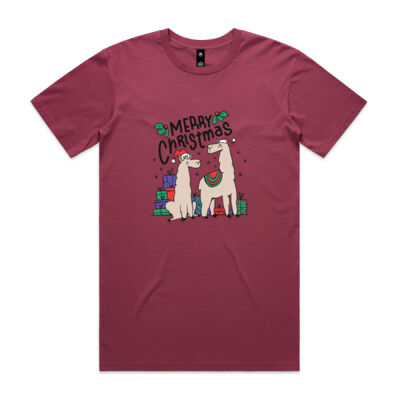 Who needs reindeers? Hook up an alpaca. - Kids Youth T shirt - Mens Staple T shirt Thumbnail