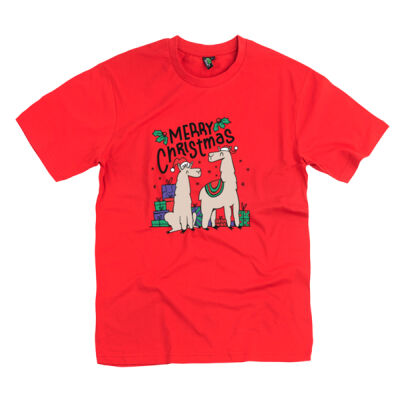 Who needs reindeers? Hook up an alpaca. - Kids Youth T shirt - Kids Unisex Classic Tee Thumbnail
