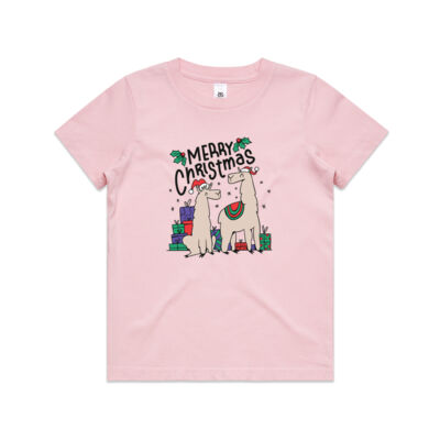 Who needs reindeers? Hook up an alpaca. - Kids Youth T shirt - Kids Youth T shirt Thumbnail