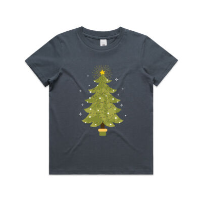Time to decorate the Christmas tree - Kids Youth T shirt Thumbnail