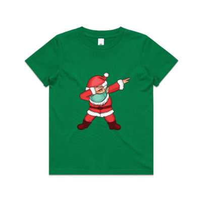 Perhaps Dabbing will eliminate COVID this Christmas - Kids Youth T shirt Thumbnail