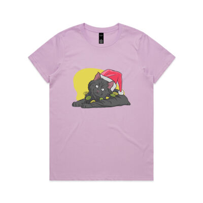 Have a purrfect Christmas - Womens Maple Tee Thumbnail