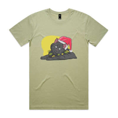 Have a purrfect Christmas - Mens Staple T shirt Thumbnail