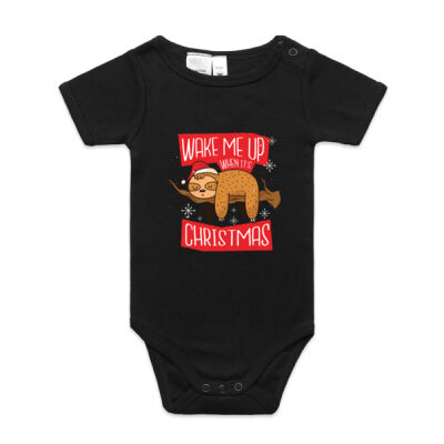 Wake me up when it's Christmas - Mini-Me One-Piece Thumbnail