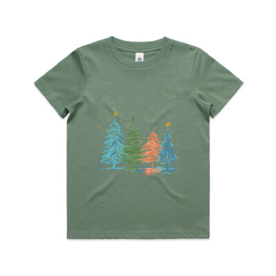 Christmas tree, oh Christmas tree - Kids Youth T shirt Thumbnail