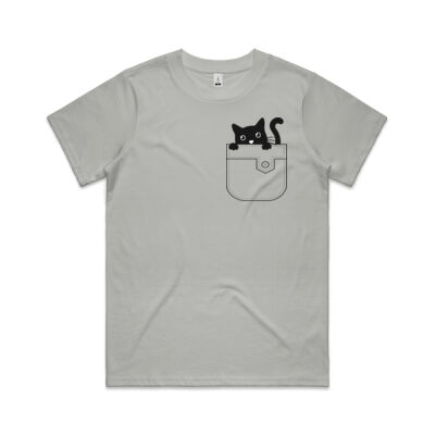 Cat in a pocket - Womens Classic Tee Thumbnail