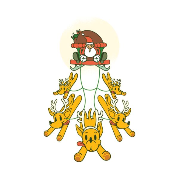 A doggy Christmas tree Thumbnail