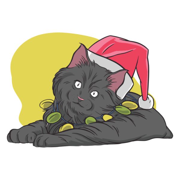 Santa cat Thumbnail