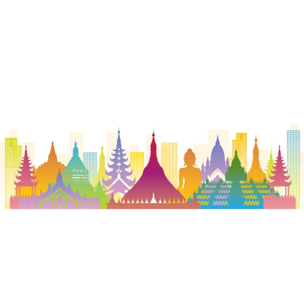 myanmar silhouette Thumbnail